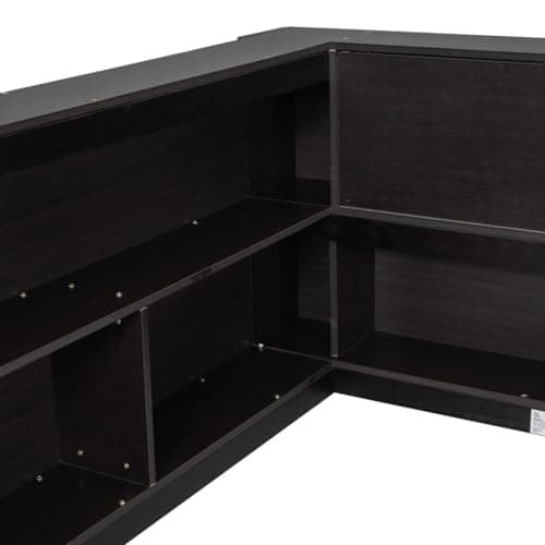 Full Size Daybed with L-Shaped Bookcases and Sliding Doors