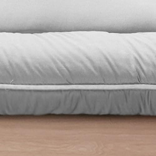 MAXYOYO 6" Extra Thick Foldable Tatami Mattress, Grey, Queen
