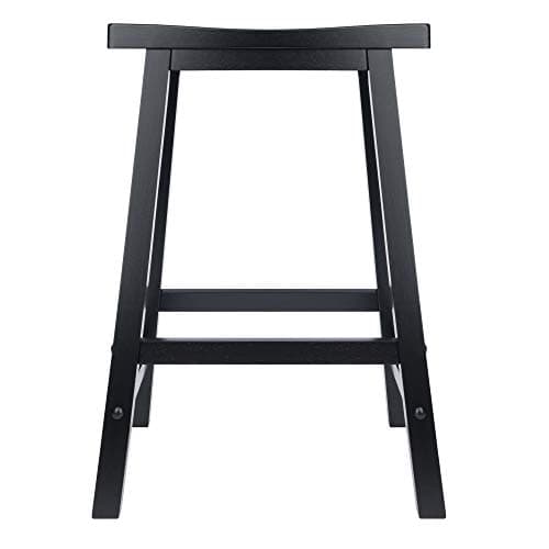 Winsome Satori 24" Black Counter Stool