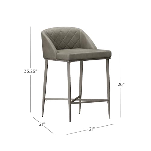 Hillsdale Furniture Phoenix Gray Counter Height Stool Set