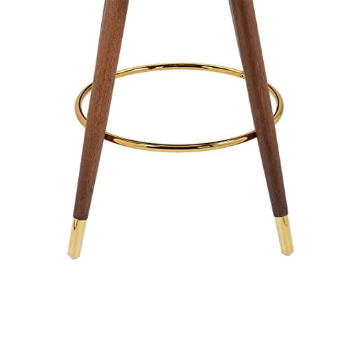 Swivel Bar Stools Set of 2 for Kitchen Island or Dining Room, Black