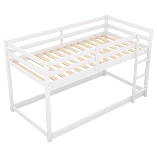 Twin Over Twin Bunk Bed for Childs and Dormitories