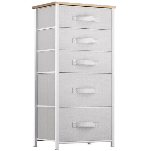 YITAHOME 4-Drawer Fabric Dresser - Organizer for Bedroom, Hallway, Closets