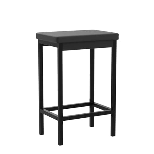 HOOBRO 24.8-Inch Black Bar Stool Set, Kitchen & Dining Room BB21BY01
