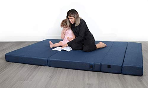 Milliard Tri-Fold Foam Queen Mattress & Sofa Bed for Guests
