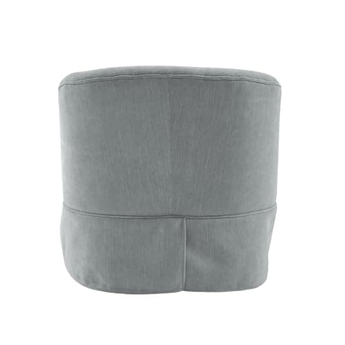 Modern Mint Green Swivel Accent Chair with Pillow