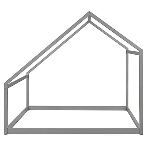 Wooden House Bed Frame for Boys and Girls