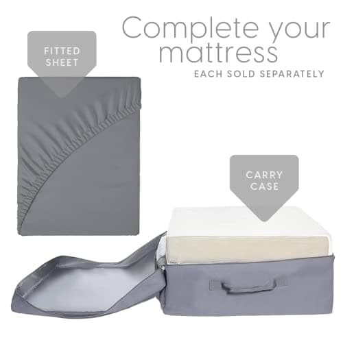 Milliard Full Size Tri-Fold Mattress with Washable Cover