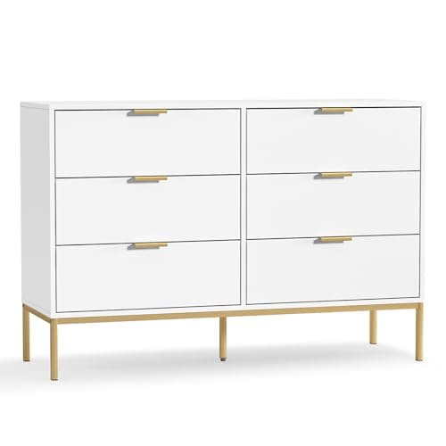 Anmytek Black 3-Drawer Dresser with Spacious Storage H0073