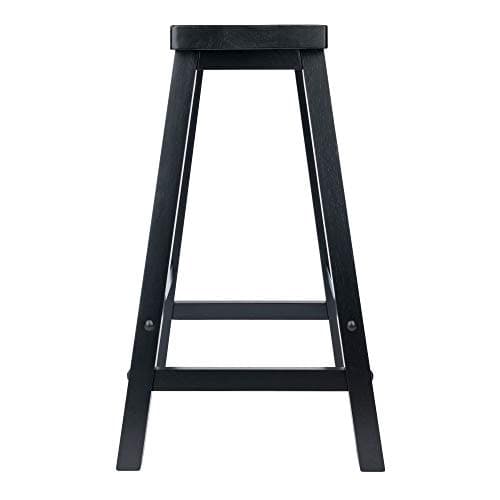 Winsome Satori 24" Black Counter Stool