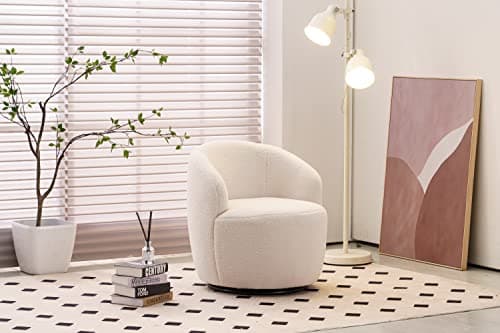 Swivel Accent Barrel Chair for Bedroom Living Room Lounge Hotel