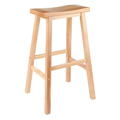 Winsome Satori 24" Black Counter Stool