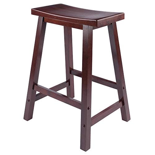 Winsome Satori 24" Black Counter Stool