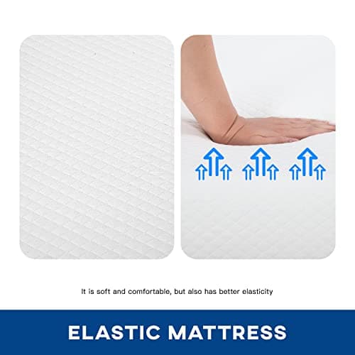 CertiPUR-US Certified FDW 10 Inch Gel Memory Foam Mattress - Medium Firm
