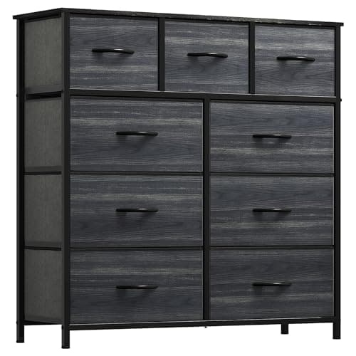 YITAHOME Tall Dresser with 8 Drawers & Fabric Bins for Bedroom & Closet