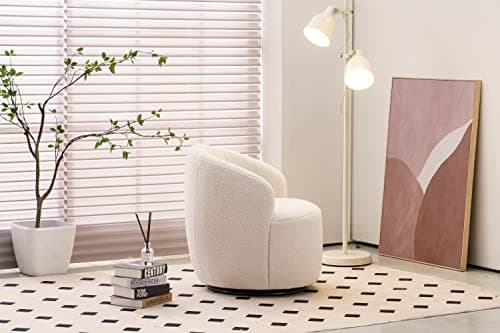 Swivel Accent Barrel Chair for Bedroom Living Room Lounge Hotel