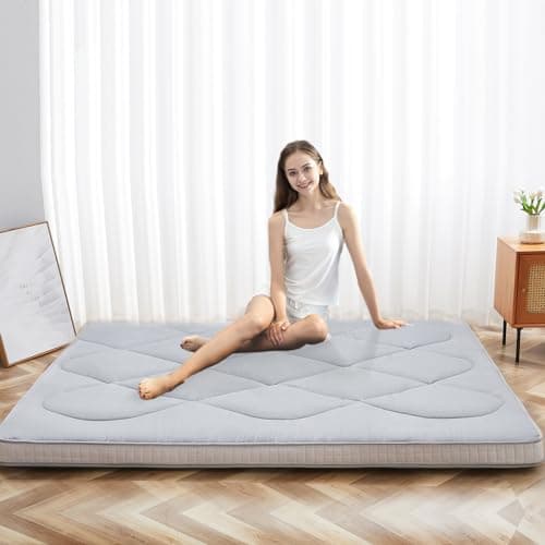 LILYPELLE Japanese Queen Size Foldable Mattress - Portable & Easy to Store