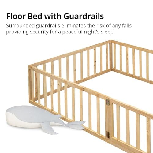 Montessori Twin Floor Bed for Kids