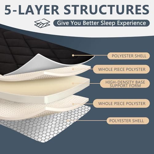 Japanese Futon Mattress Twin Size 39x 80, Foldable Tatami Mat Portable Sleeping Pad