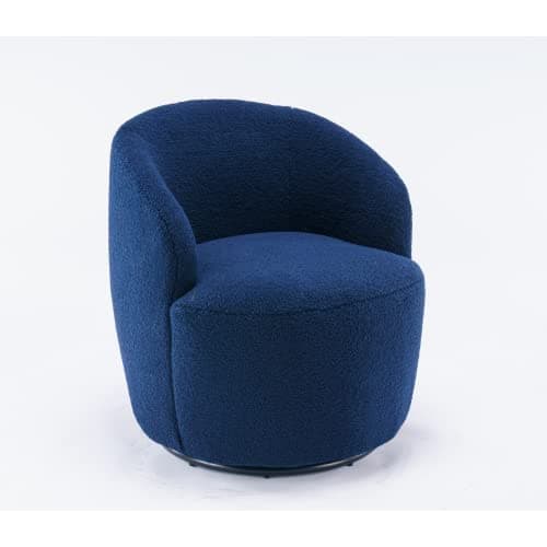 Swivel Accent Barrel Chair for Bedroom Living Room Lounge Hotel