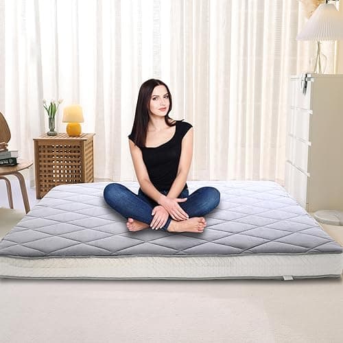 LILYPELLE Japanese Queen Size Foldable Mattress - Portable & Easy to Store