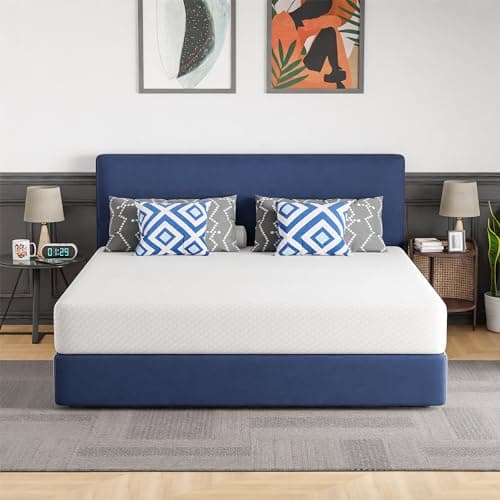 CertiPUR-US Certified FDW 10 Inch Gel Memory Foam Mattress - Medium Firm