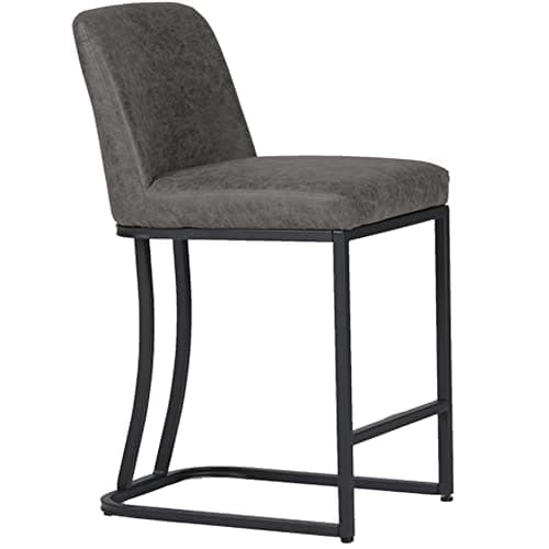 PHI VILLA Black Bar Stools Set of 4 for Kitchen Island
