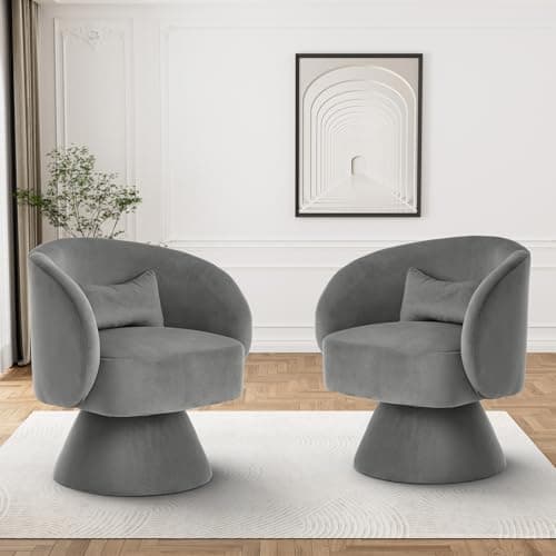 White Teddy Bear Boucle Sherpa Swivel Armchair, 360 Degree Spin for Living Room & Bedroom
