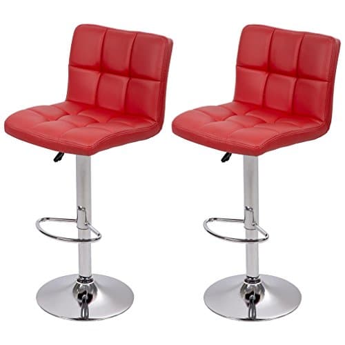 BestOffice Set of 2 Counter Height Swivel Bar Stools for Home Bar