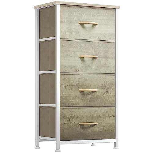 YITAHOME 4-Drawer Fabric Dresser - Organizer for Bedroom, Hallway, Closets