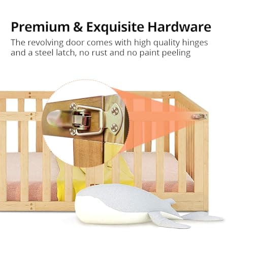 Montessori Twin Floor Bed for Kids
