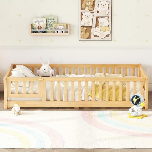 Queen Size Montessori Floor Bed for Kids