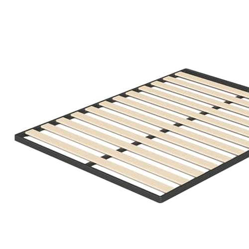 Zinus Easy Assembly Wood Slat Bunkie Board, Full Size, 1.6 Inch