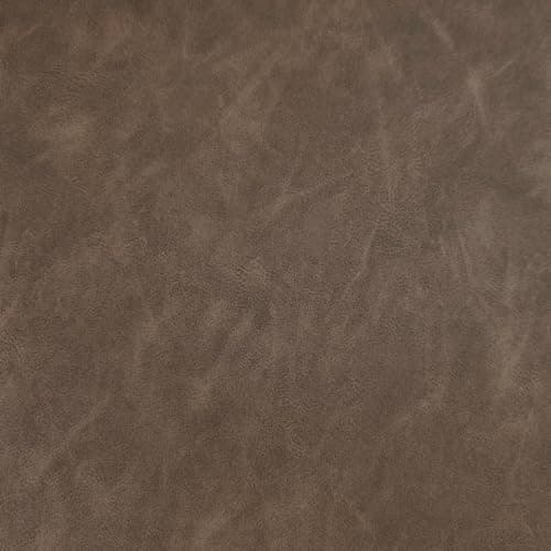 Double-Layer Brown Faux Leather Bar Stools Set of 4 24"-32" Adjustable