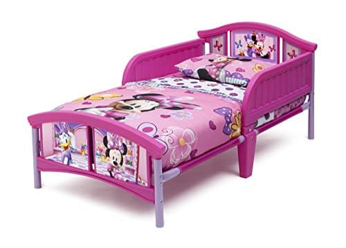 Delta Children Disney Minnie Mouse Toddler Plastic Bed