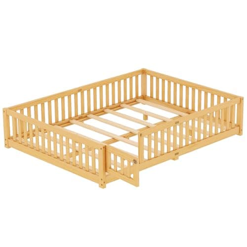 Queen Size Montessori Floor Bed for Kids