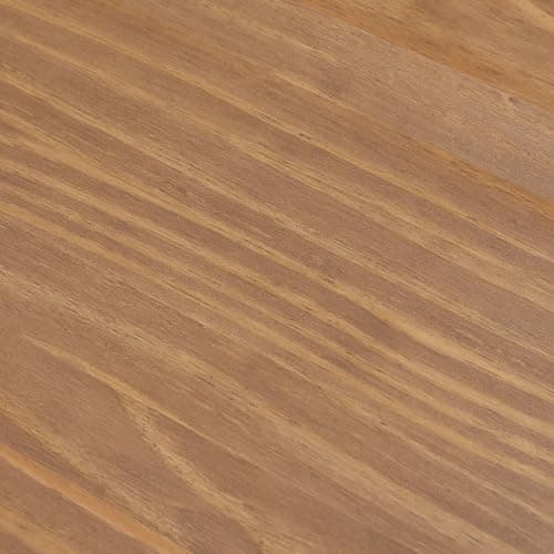 Max & Lily Montessori Wooden Twin Floor Bed, Modern Solid Pecan for Kids