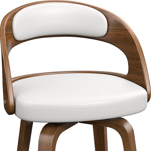 Mid-Century Modern Black Bentwood Bar Stool Set, 26" Counter Height, Kitchen and Bar
