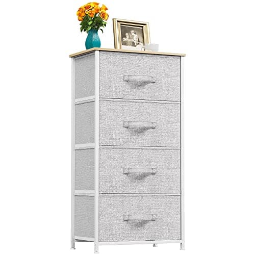 YITAHOME 4-Drawer Fabric Dresser - Organizer for Bedroom, Hallway, Closets