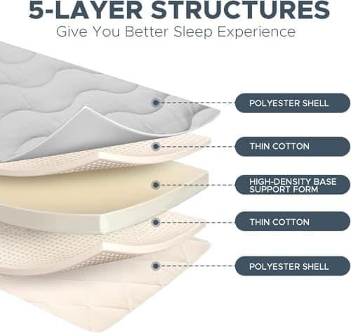 Japanese High Density 4" Comfort Foam Mattress, Foldable Tatami Mat for Kids, Ideal Sleeping Pad