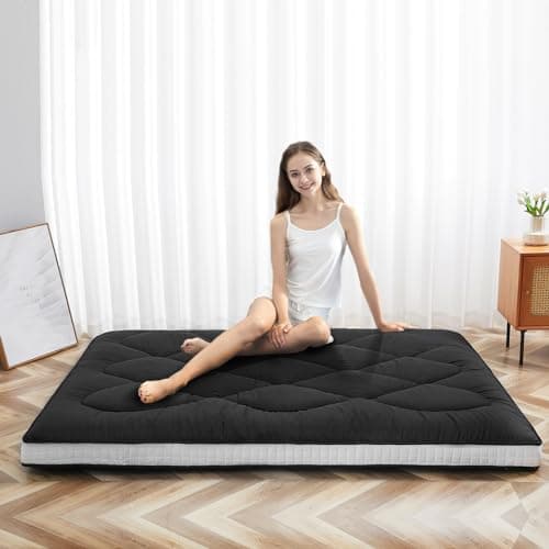 LILYPELLE Japanese Queen Size Foldable Mattress - Portable & Easy to Store
