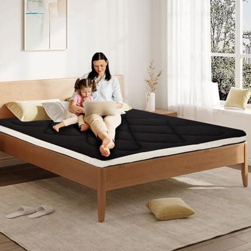 Japanese Futon Mattress Twin Size 39x 80, Foldable Tatami Mat Portable Sleeping Pad