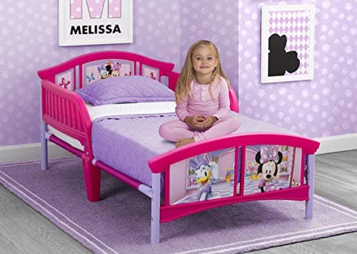 Delta Children Disney Minnie Mouse Toddler Plastic Bed
