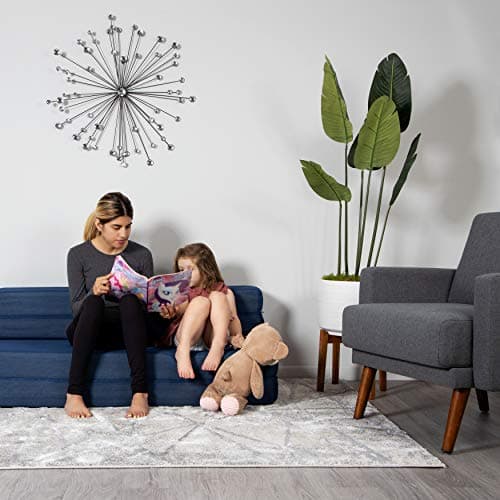 Milliard Tri-Fold Foam Queen Mattress & Sofa Bed for Guests