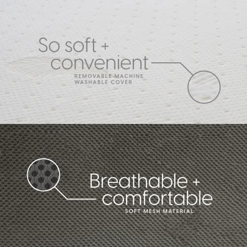 Milliard Full Size Tri-Fold Mattress with Washable Cover