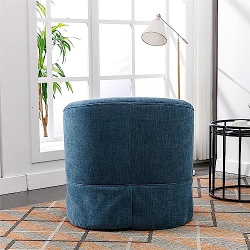 Modern Blue Swivel Accent Chair for Living Room or Bedroom