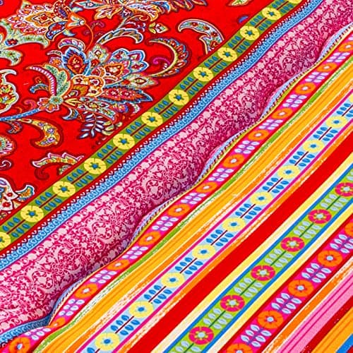 MAXYOYO Boho Floral Japanese Futon Mattress Full Size Folding Camping Sleeping Pad