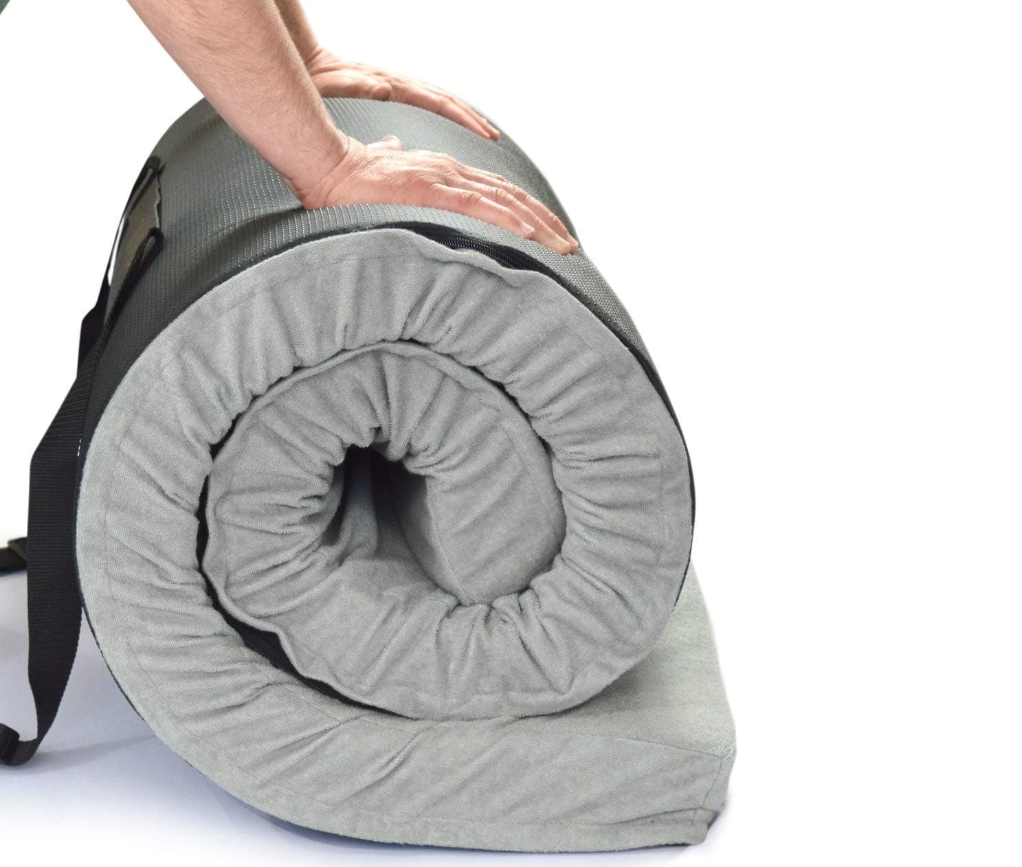 Portable Floor Mattress & Guest Bed for Travel and Camping | 3 Memory Foam | Twin Size | Waterproof | 1 Year Warranty