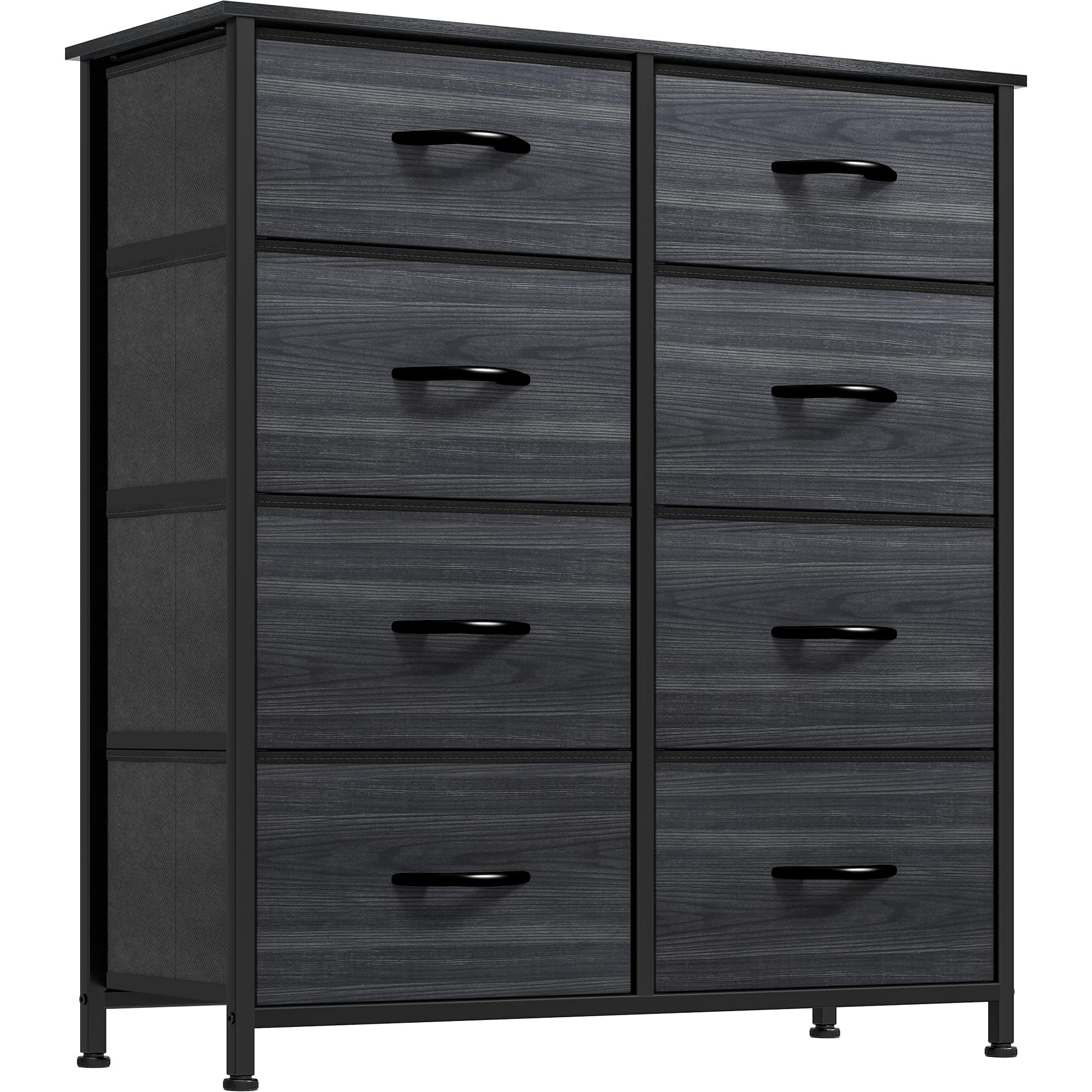 YITAHOME Tall Dresser with 8 Drawers & Fabric Bins for Bedroom & Closet