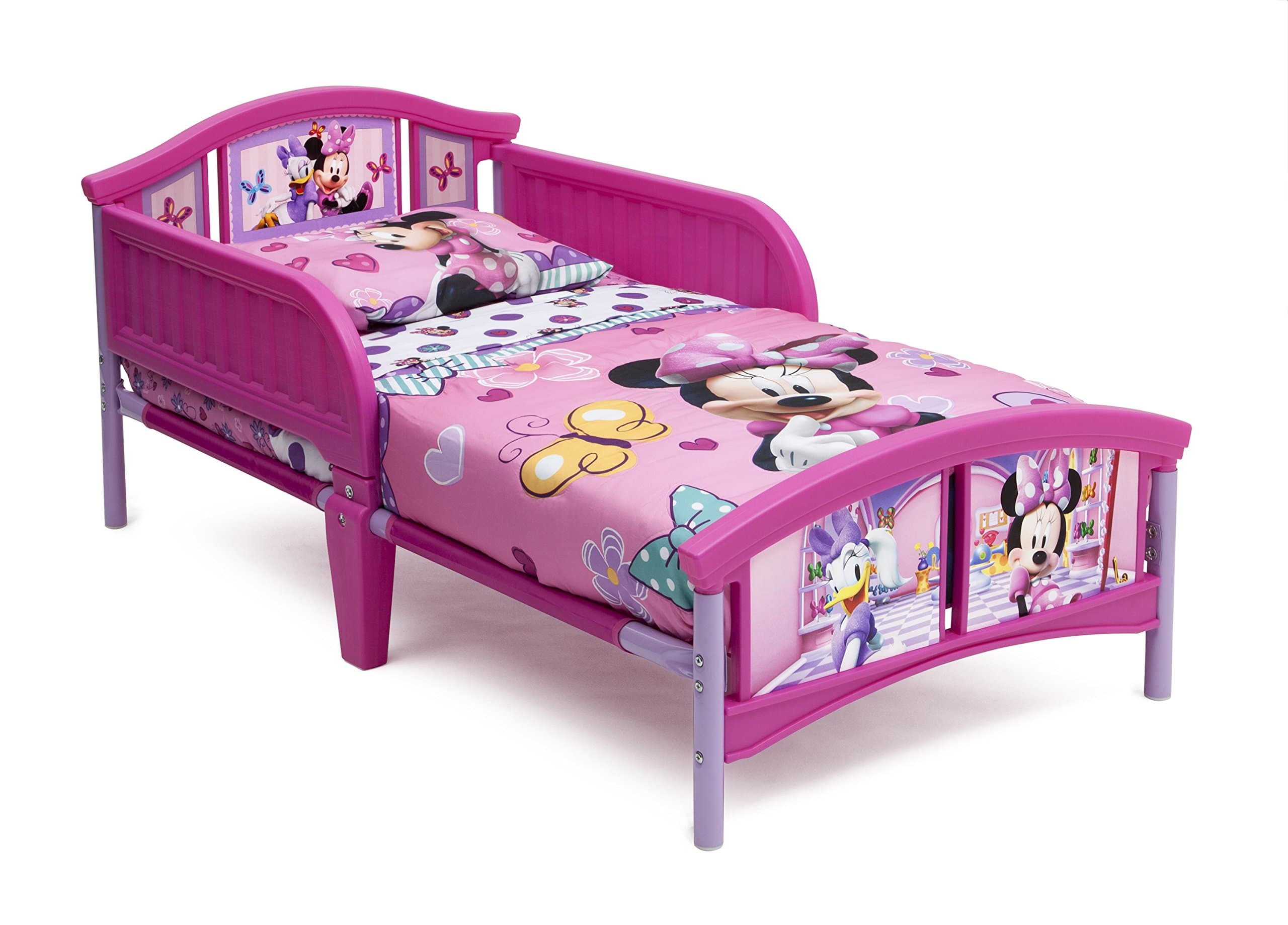 Delta Children Disney Minnie Mouse Toddler Plastic Bed